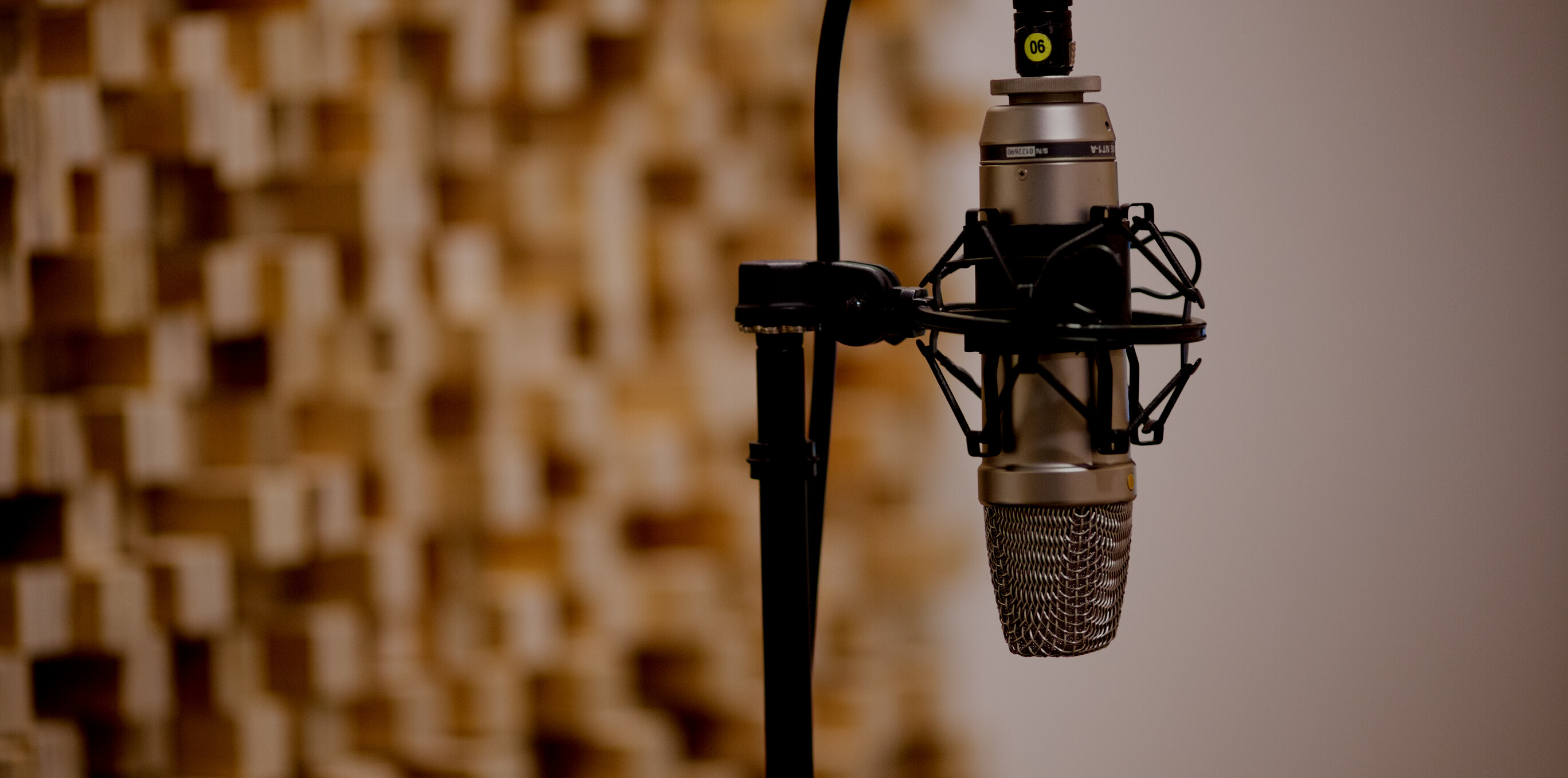 Microphone In Music Studio
